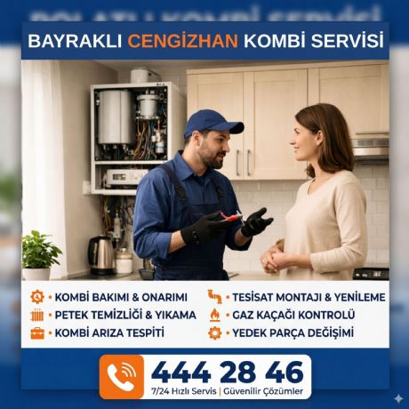 Bayraklı Cengizhan Kombi Servisi